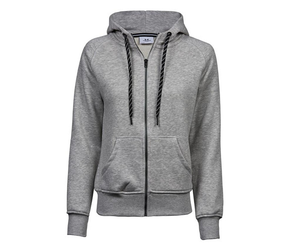 Tee Jays TJ5436 - Felpa fashion con cappuccio e zip donna