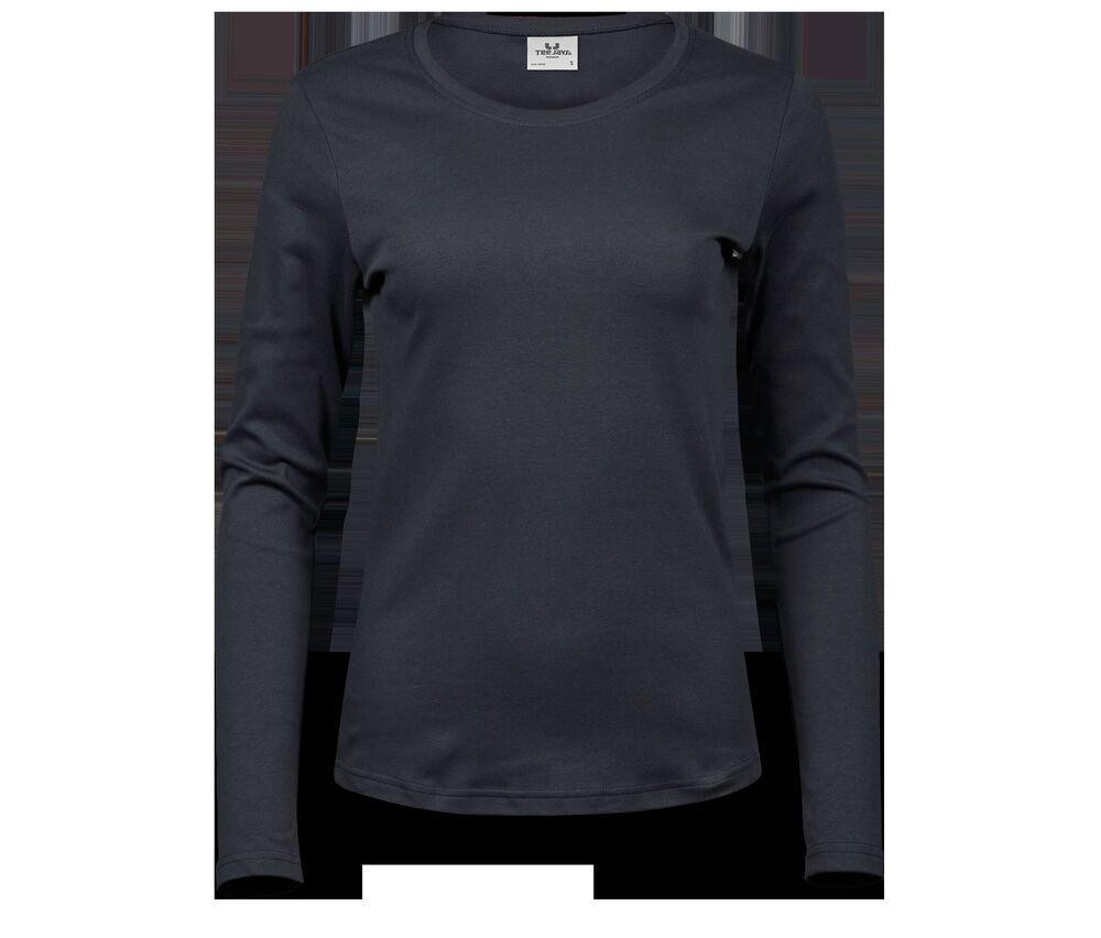 Tee Jays TJ590 - Maglietta interlock manica lunga donna
