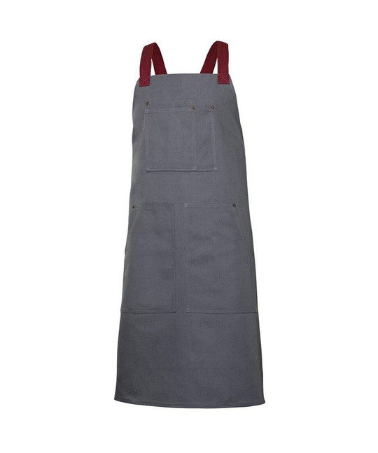 VELILLA V4211B - Latzschürze Canvas
