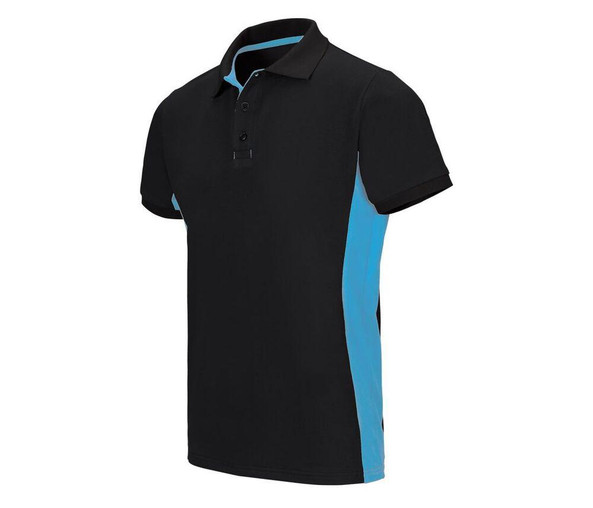 VELILLA V5504 - DWUKOLOROWA KOSZULA POLO Z KRÓTKIMI RĘKAWAMI