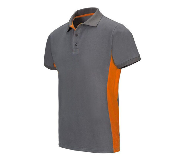 VELILLA V5504 - TWEETONIGE POLO MET KORTE MOUWEN