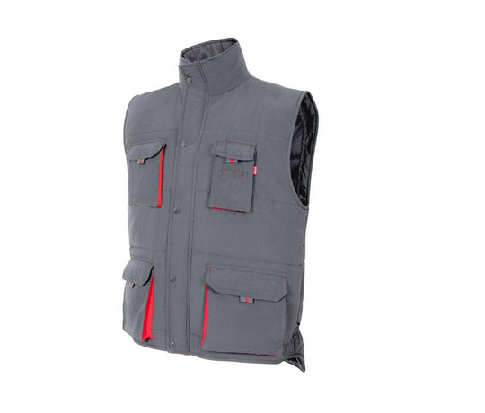 VELILLA V5902 - GESTEPPTE ZWEIFARBIGE Weste MIT VIELEN TASCHEN