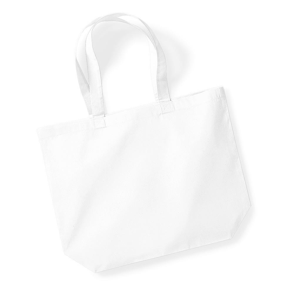Westford mill WM265 - Maxi shopping bag in cotone biologico