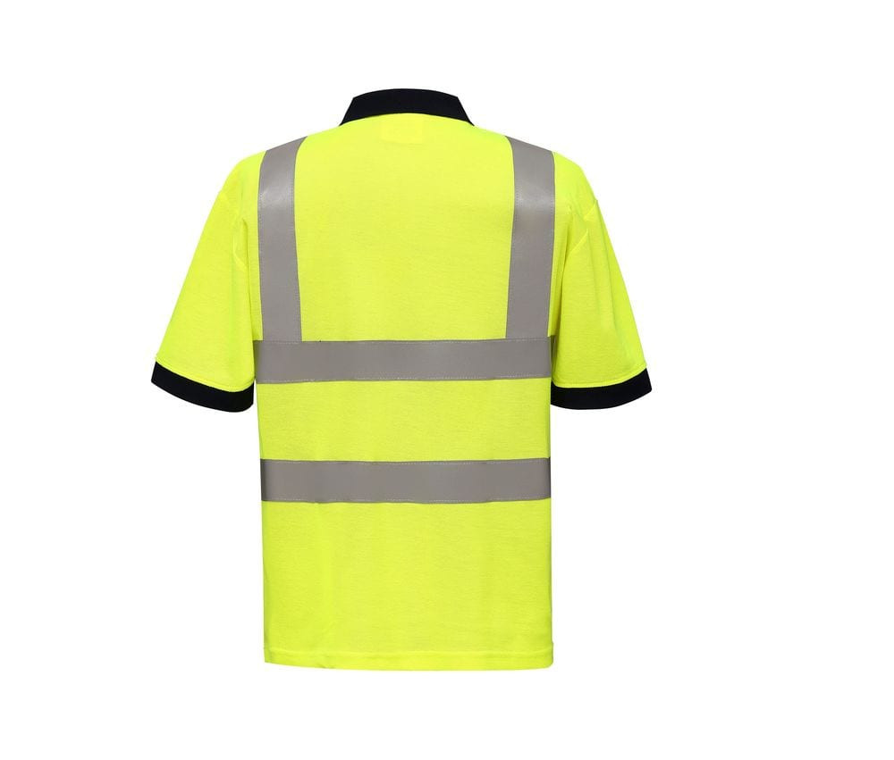 YOKO YK210 - Polo manches courtes haute visibilité