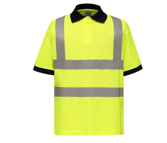 YOKO YK210 - Polo manches courtes haute visibilité