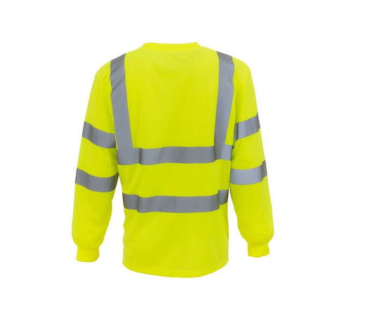 YOKO YK420 - T-shirt manches longues haute visibilité