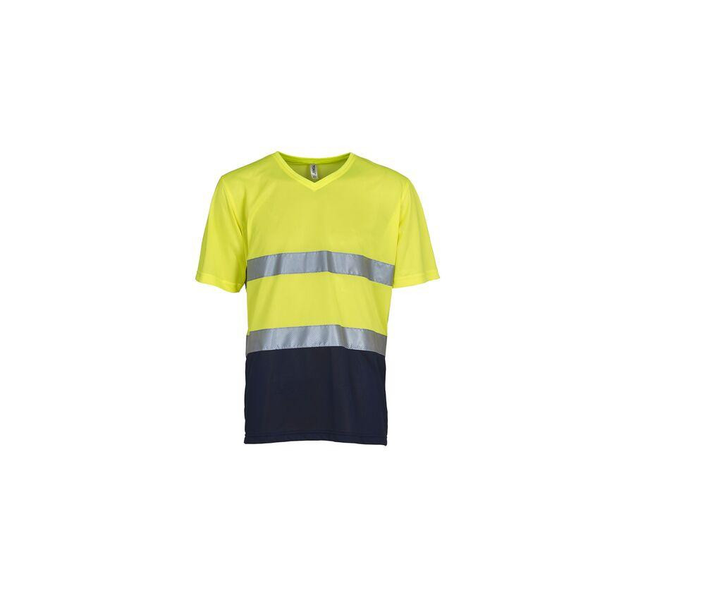 YOKO YK910 - T-shirt haute visibilité col V