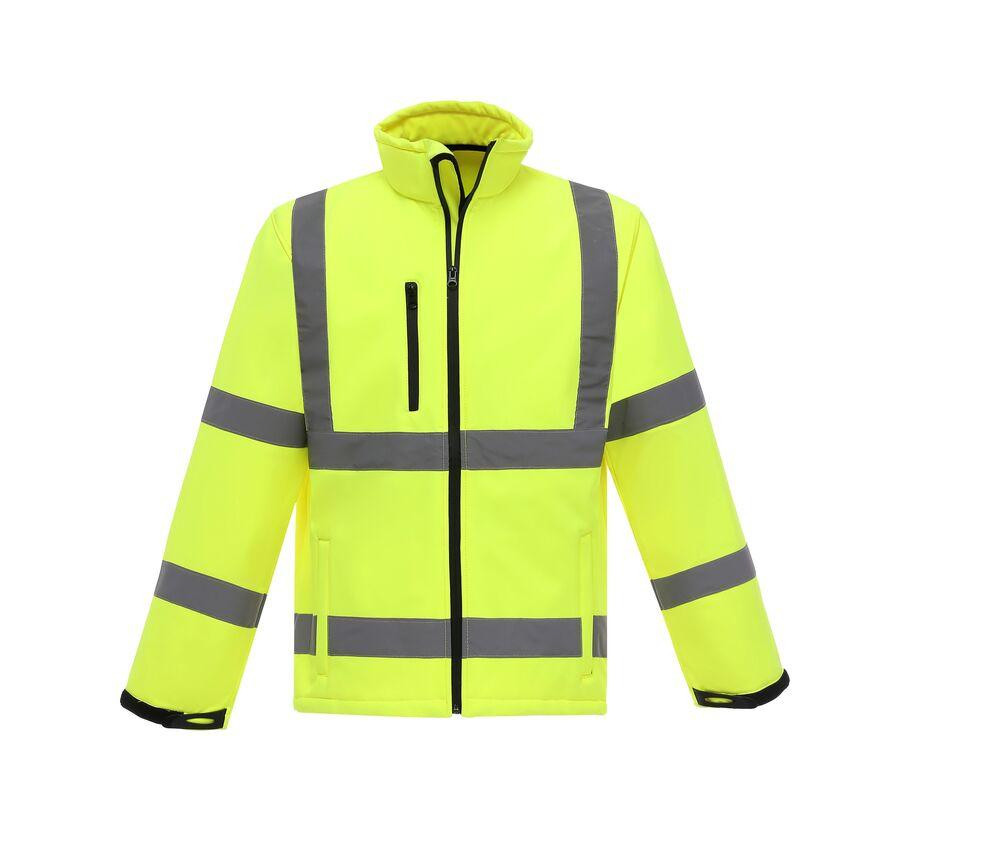 Yoko YKK09 - High Visibility Softshell-Jacke