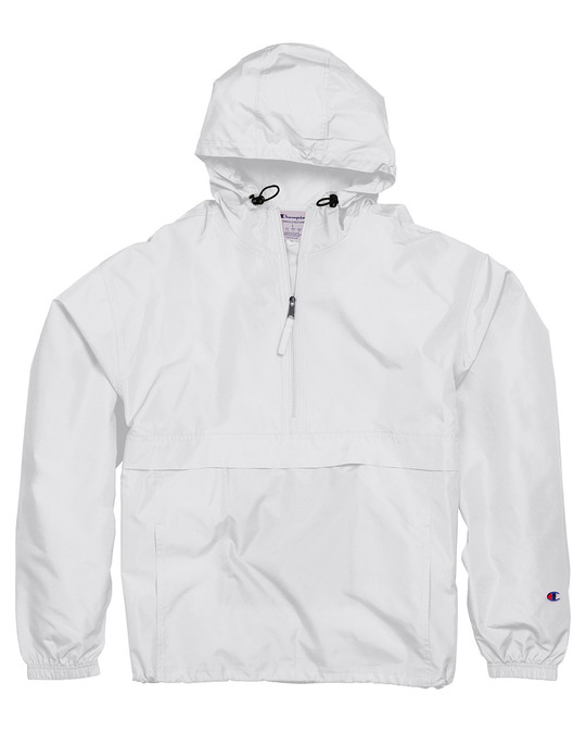 Champion CO200 - Anorak à capuche pour adulte, fermeture éclair 1/4