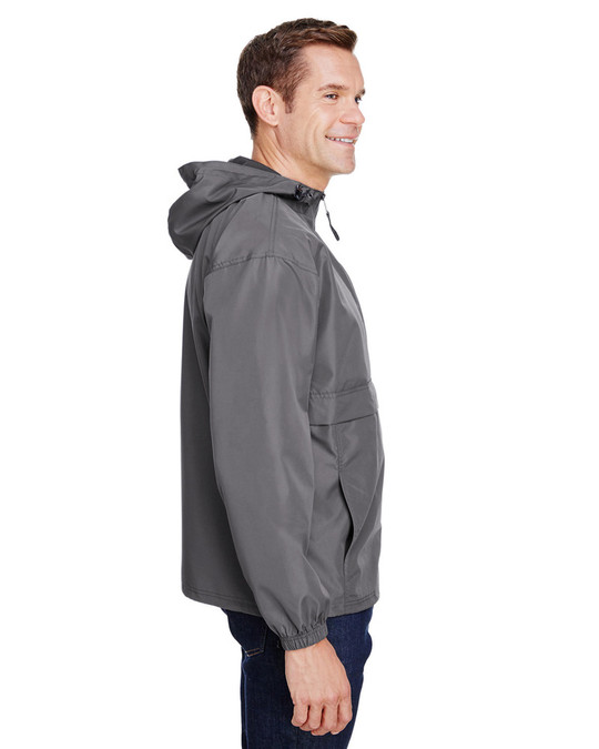 Champion CO200 - Anorak Plegable para Adultos con Cierre de 1/4