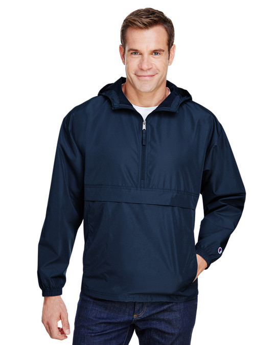Champion CO200 - Anorak Plegable para Adultos con Cierre de 1/4