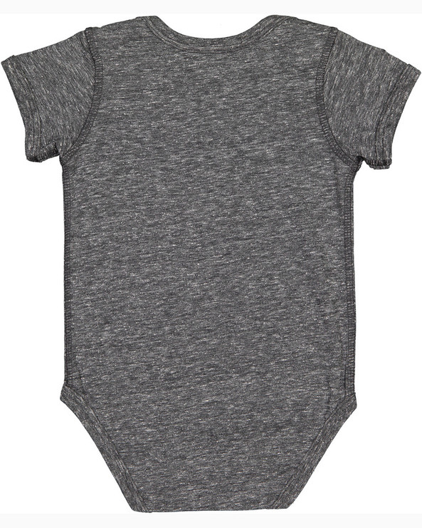 Rabbit Skins 4491 - Infant Harborside Melange Jersey Bodysuit