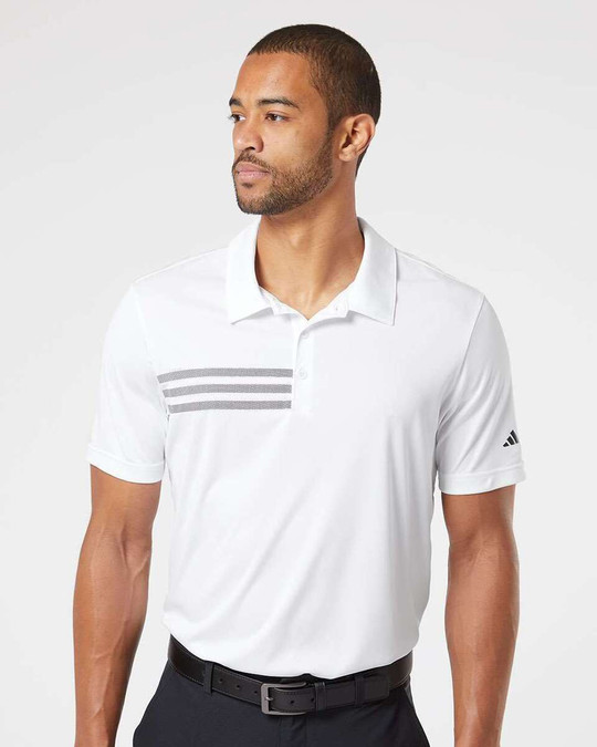 Adidas A324 - 3-Stripes Chest Polo