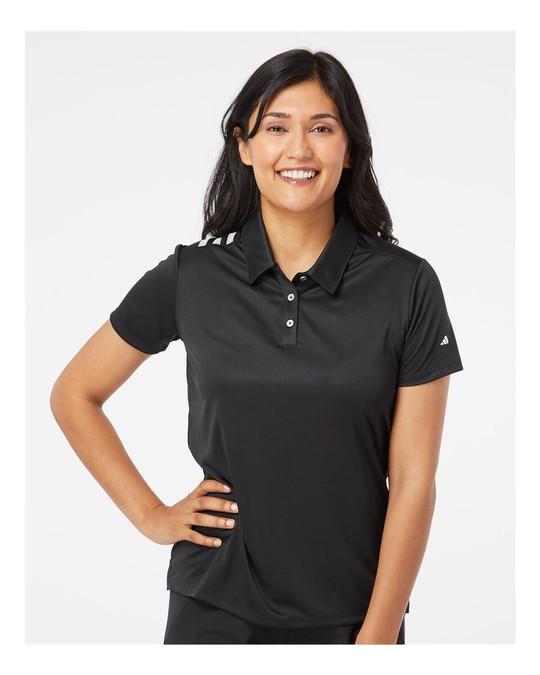 Adidas A325 - Polo à Épaules 3-Stripes pour Femme