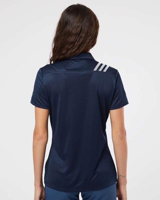 Adidas A325 - Polo à Épaules 3-Stripes pour Femme