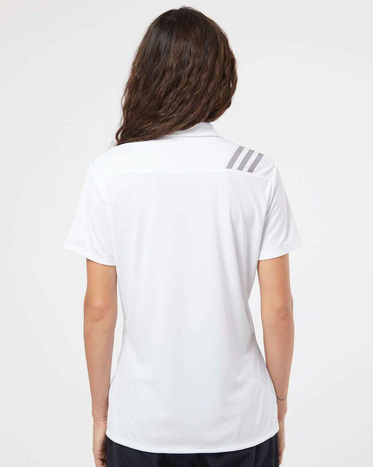 Adidas A325 - Polo à Épaules 3-Stripes pour Femme