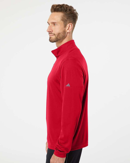 Adidas A401 - Pullover léger à quart de zip