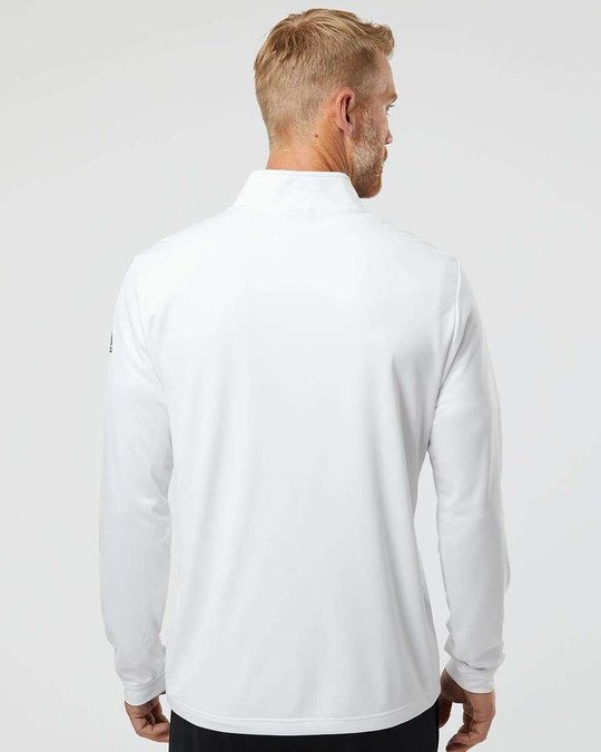 Adidas A401 - Pullover léger à quart de zip