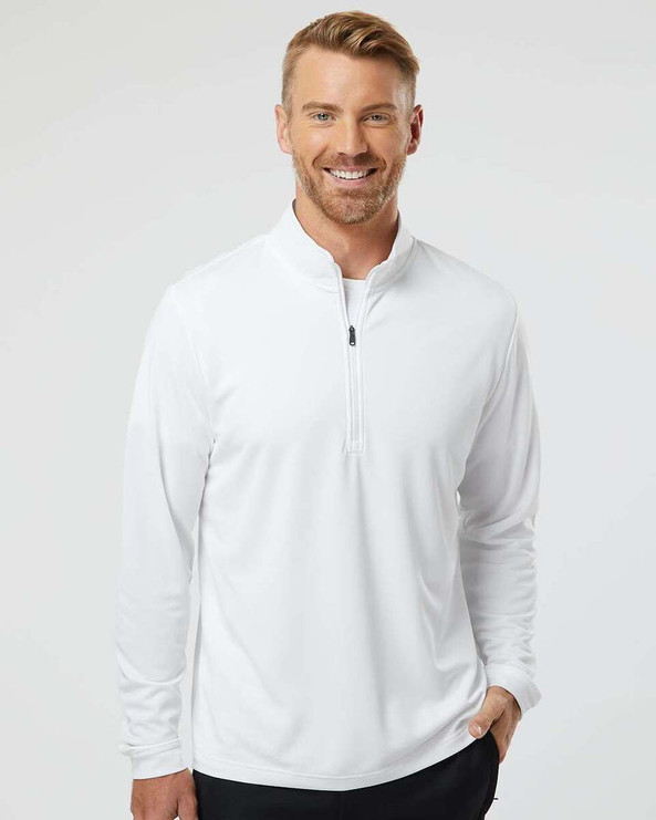 Adidas A401 - Lightweight Quarter-Zip Pullover