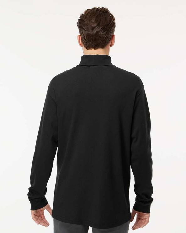 King Fashion KF4900 - Interlock Turtleneck Long Sleeve T-Shirt