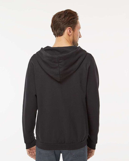 M&O 3331 - Hoodie en polaire à fermeture éclair unisexe