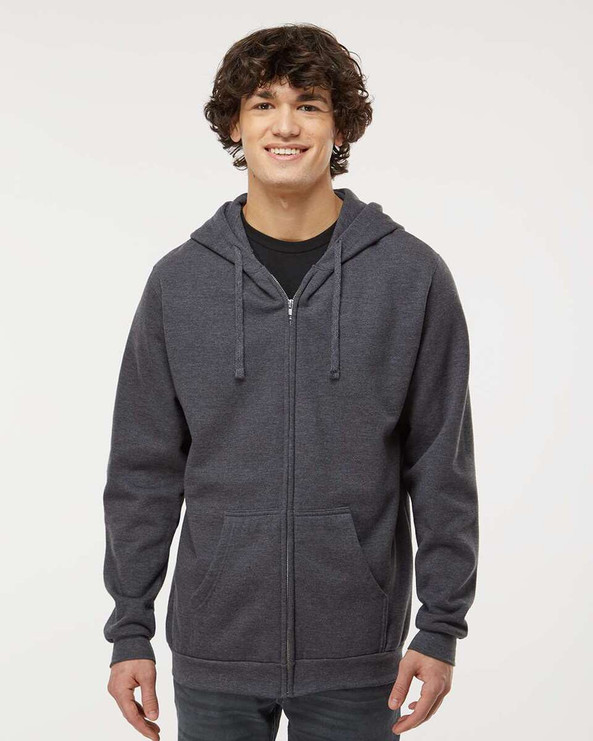 M&O 3331 - Unisex Zipper Fleece Hoodie