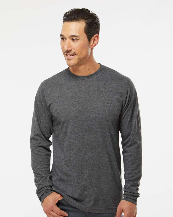 M&O 3520 - Poly-Blend Long Sleeve T-Shirt