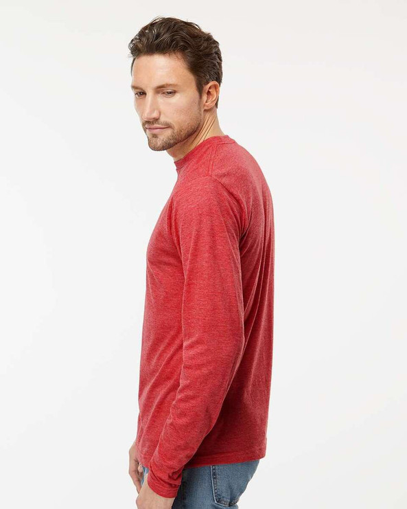 M&O 3520 - Poly-Blend Long Sleeve T-Shirt