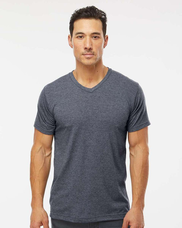 M&O 3543 - Deluxe Blend V-Neck T-Shirt