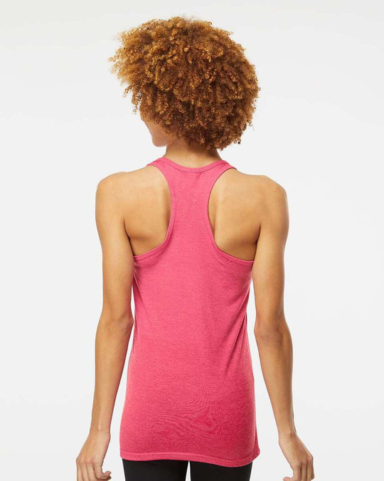 M&O 3590 - Women's Racerback Blend Tank