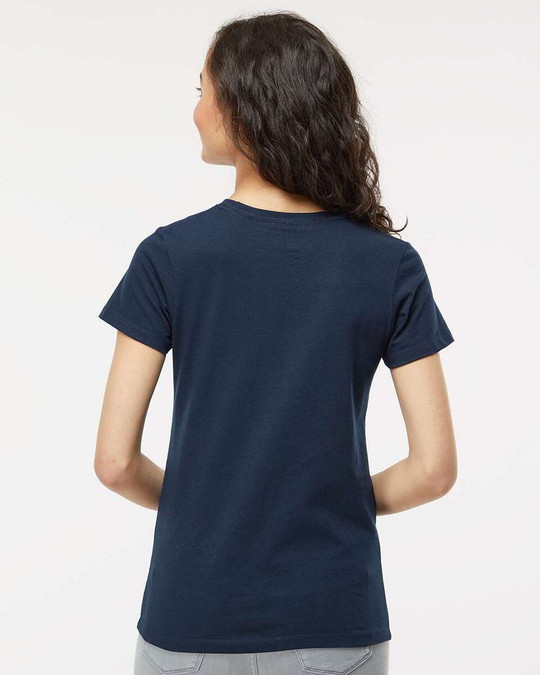 M&O 4810 - T-shirt doux au toucher or pour femme
