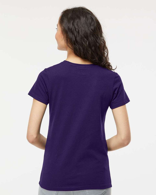 M&O 4810 - T-shirt doux au toucher or pour femme