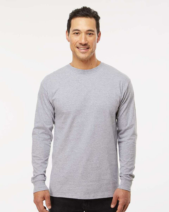 M&O 4820 - T-Shirt à Manches Longues Toucher Doux Or