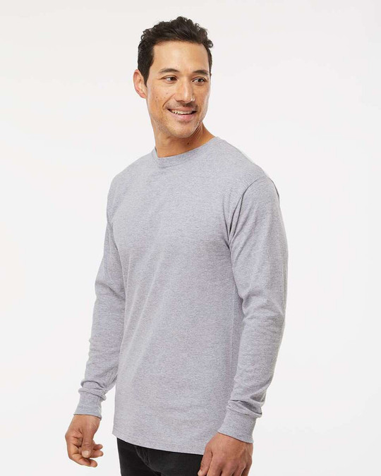 M&O 4820 - T-Shirt à Manches Longues Toucher Doux Or