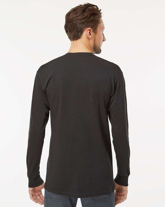 M&O 4820 - T-Shirt à Manches Longues Toucher Doux Or
