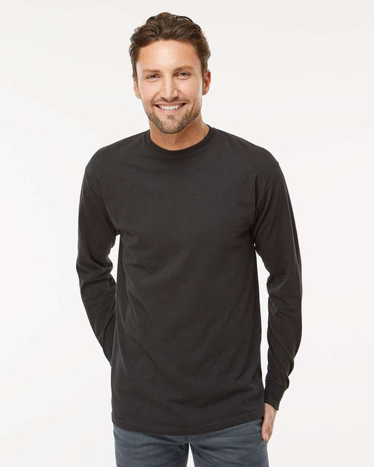 M&O 4820 - T-Shirt à Manches Longues Toucher Doux Or