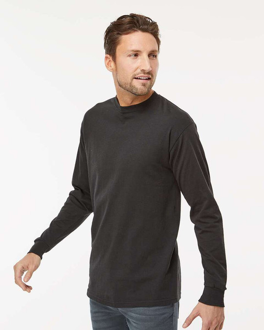 M&O 4820 - T-Shirt à Manches Longues Toucher Doux Or
