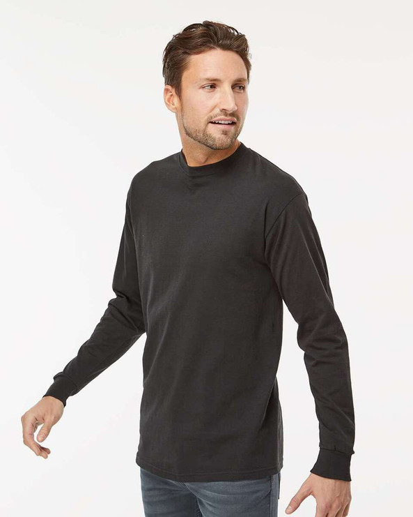 M&O 4820 - Gold Soft Touch Long Sleeve T-Shirt