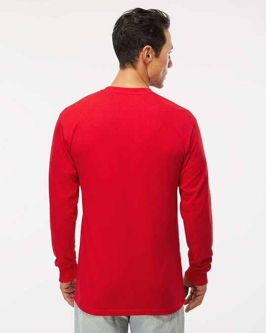 M&O 4820 - T-Shirt à Manches Longues Toucher Doux Or