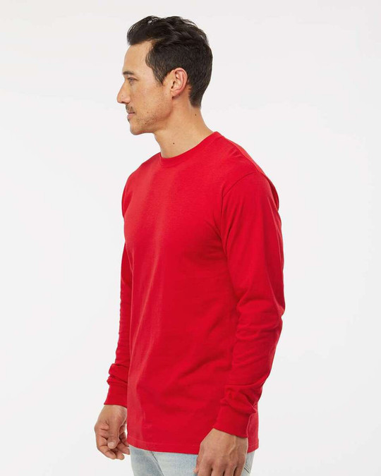 M&O 4820 - T-Shirt à Manches Longues Toucher Doux Or