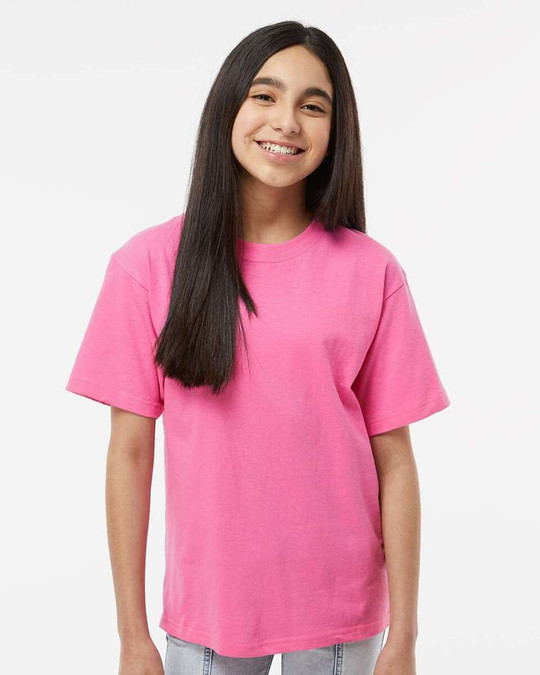 M&O 4850 - Camiseta Juvenil Gold Soft Touch