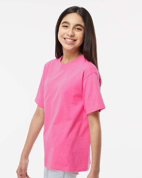 M&O 4850 - Camiseta Juvenil Gold Soft Touch