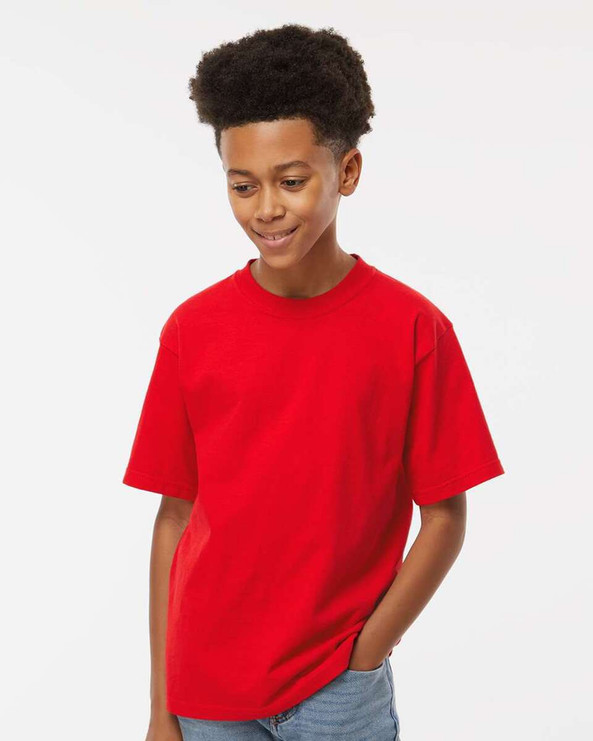M&O 4850 - Youth Gold Soft Touch T-Shirt
