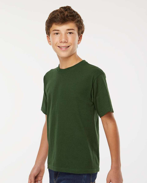 M&O 4850 - Youth Gold Soft Touch T-Shirt