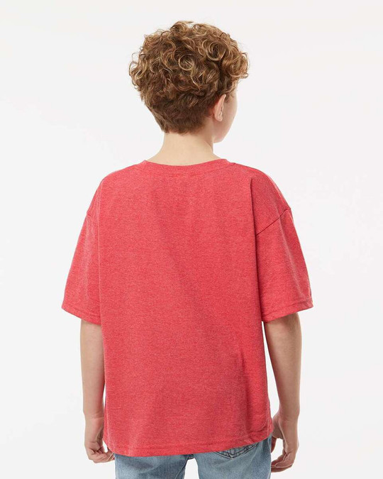 M&O 4850 - T-shirt doux au toucher or pour jeunes
