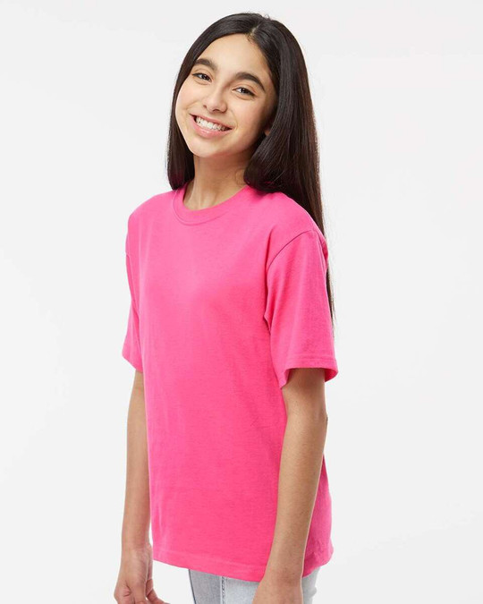 M&O 4850 - Camiseta Juvenil Gold Soft Touch