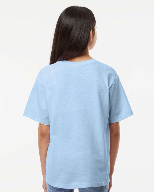 M&O 4850 - T-shirt doux au toucher or pour jeunes