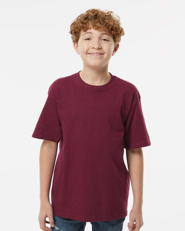 M&O 4850 - Youth Gold Soft Touch T-Shirt