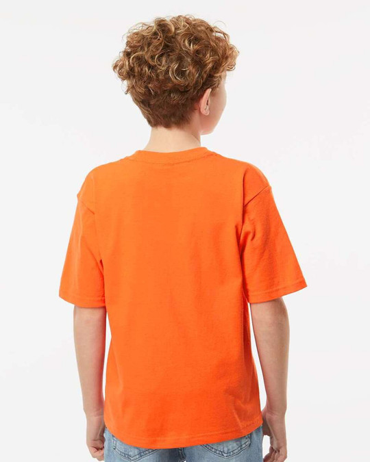 M&O 4850 - T-shirt doux au toucher or pour jeunes