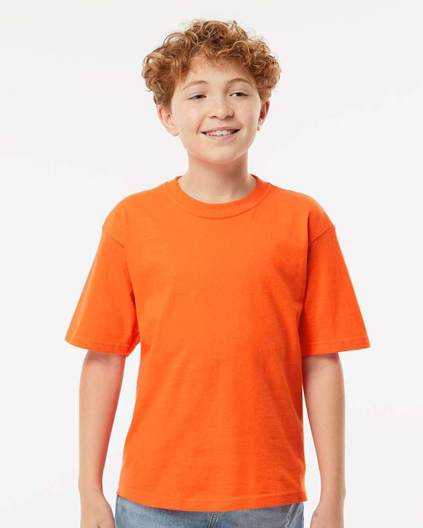 M&O 4850 - Youth Gold Soft Touch T-Shirt
